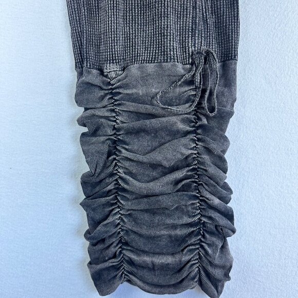 NWT Free People One Dress Womens XS Distressed Grunge Katya Mini Boho Lagenlook - Picture 4 of 11